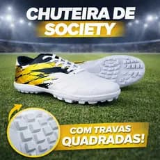 Chuteira Society Masculino 38 ao 43 de Craque Super Confortável com Solado Reforçado 2025