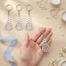 Kit Chaveiros Nossa Senhora Aparecida Lembrancinha Batizado Primeira Comunhão Crisma Decoração Presente