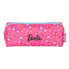 Estojo Infantil Juvenil Barbie Amigas Fashionistas Rosa Pink