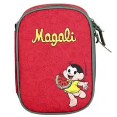 Estojo Escolar infantil Box Turma da Monica Puxador Personalizado