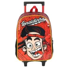 Mochila De Rodinhas Escolar Infantil Desenho Enaldinho