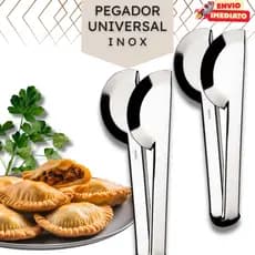 Kit Pegador Universal em Inox – Uso Doméstico e Profissional - Pegadores Universais