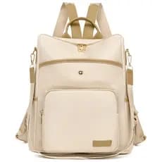 Mochila feminina fashion, portátil e de grande capacidade, à prova d’água