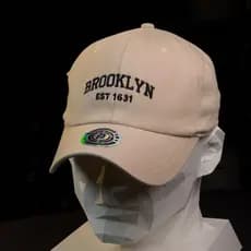 Boné Brooklyn  Dad Hat Aba Curva Bordado Premium Ajustável Masculino Feminino Unissex Casual Streetwear