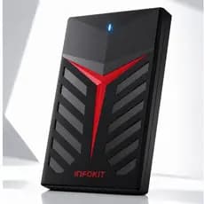 Case HD 2.5 Polegadas SATA III USB 3.0 LED INFOKIT ECASE-350