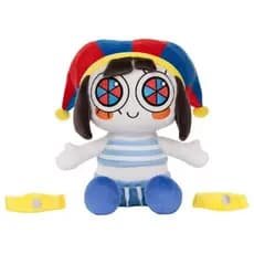 Beach Pomni The Amazing Digital Circus Pelúcia 25cm Boneco Macio Presente Colecionável