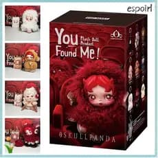 Caixa Skullpanda ESPOIR , Boneca De Pelúcia You Found Me , Com Pingente De Figura De Anime