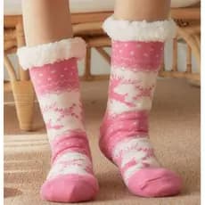 Kit 1, 2 ou 3 Pares Meia De Lã Adulto Carneirinho Para Frio Carneiro Térmica Bem Quentinha Conforto