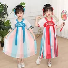 Crianças Hanfu meninos verão estilo chinês bebê Tang terno primavera outono meninas antigo traje terno desempenho acadêm