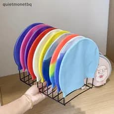 QUE Bolsa Para Touca De Natação , Organizador De Silicone AntiSti , Solução De Armazenamento De Grande Capacidade Chapéu