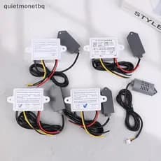 QUE XH-W3005 Controlador Digital De Umidade 12V 24V 220V Umidificador Higrômetro Interruptor De Controle Regulador + Sen