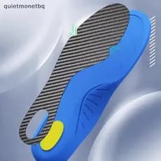 QUE Palmilhas De Fibra De Carbono Placa Esportes Correndo Leve Futebol Basquete Sho Absorção Anti-Torsão Tipo Palma Comp