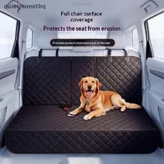 QUE Capa De Assento De Carro Para Animais De Estimação De Ajuste Universal Cães E Gatos Protetor À Prova D'água Viagens
