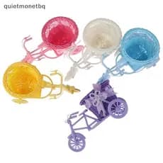 QUE Pequeno Triciclo Bicicleta Cesta De Flores Vaso Armazenamento Mesa De Escritório Em Casa Decoração BR