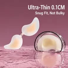 Almofadas De Peito push-up De Silicone , Ultrafinas , Refrescantes , Sem Costura , Invisíveis , Levantamento Para Pequen