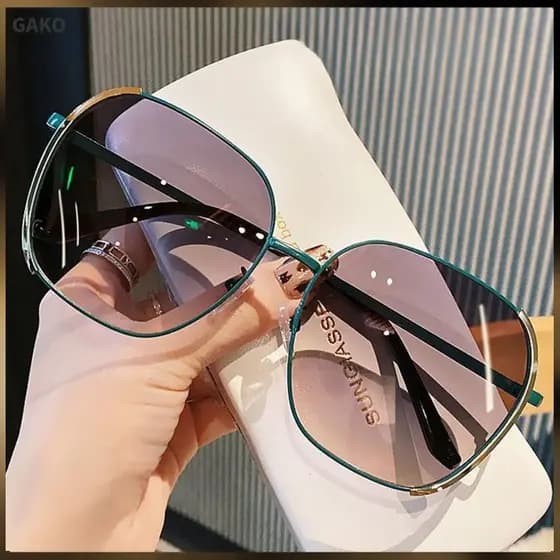 Óculos De Sol Feminino Moda Proteção UV Verão Tons Anti Masculino