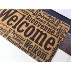 Tapete Capacho PVC Estampa Havaiana Antiderrapante para Casa Banheiro e Cozinha