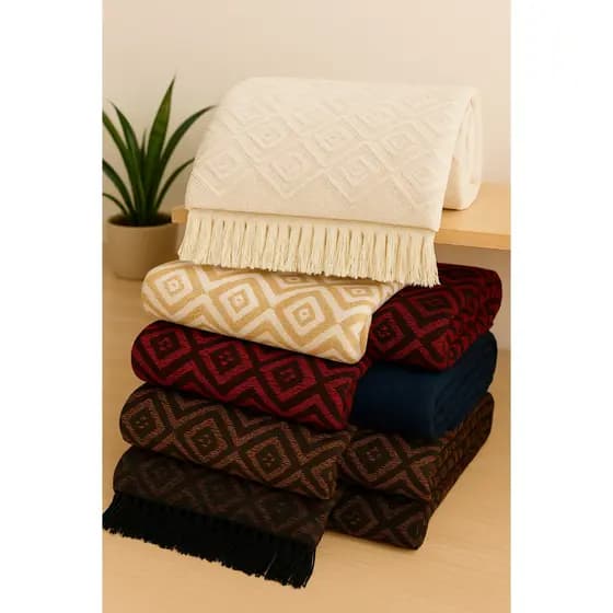 Manta para Sofá Tambaba Grande Luxo Casal 240x180 M l| Capa Protetora Antipoeira e Decorativa | Manta de Sofá Premium