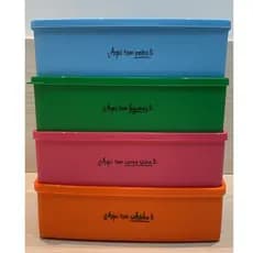 TUPPERWARE CAIXA IDEAL 1,4LITROS - CORES DIVERSAS