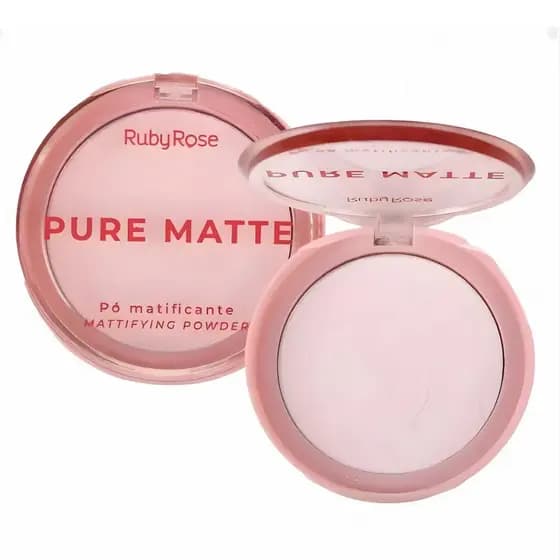 Pó Compacto Matificante Ultrafino Pure Matte - Ruby Rose