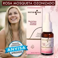 Óleo Corporal Hidratação Regeneração Antioxidante Ozonizado Nutrição Rosa Mosqueta/ Aprovado Anvisa