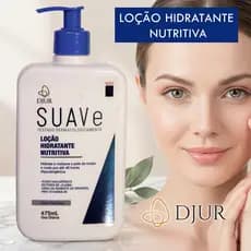 Loção Corporal Hidratante Pele Seca Nutrição Profunda Ácido Hialurônico Sem Corante