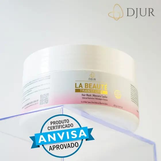 Máscara Capilar Hidratação Profunda Cabelo Seco Danificado Reconstrução Nutrição Intensiva Queratina / Aprovado Anvisa