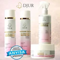 Kit Cabelo Completo Shampoo Condicionador Máscara Finalizador 4 Produtos Hidratação Cabelo Seco Danificado / Anvisa
