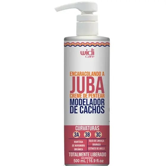 Encaracolando a Juba Creme De Pentear 500ml - Modelador De Cachos Widi Care