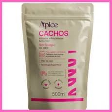 Ativador e Modelador Anti-Frizz Cachos Refil 500g Ápice