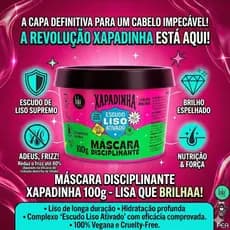 Máscara Disciplinante Xapadinha 100g - Lola Cosmetics