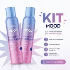 Fixador de Maquiagem Spray Mood Care Finalizador Para Maquiagem Profissional Influencer Maquiador