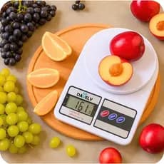 Digital Branca Alta Cozinha Balança 10 Kilos Balanca Precisão