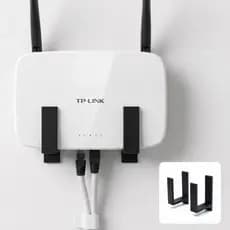 Suporte Roteador Parede Sem Furo Fita 3M Organizador WiFi Universal