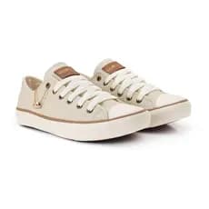 Tênis Feminino com Pingente Estilo Urbano Conforto e Solado Antiderrapante