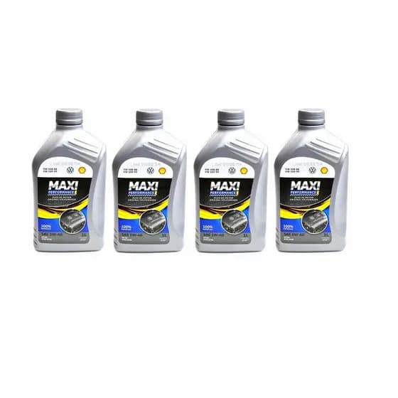 Kit Óleo sintético VW Maxi Performance 5W40 508 88 509 99 Gol Nivus Voyage Virtus Taos Polo Saveiro