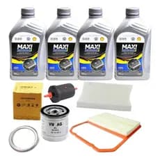 Kit Revisão Troca Óleo + Filtro Original Volkswagen Virtus Nivus T-Cross Polo Track Gol Saveiro Fox
