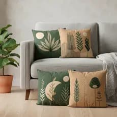Kit 4 Capas de Almofadas Decorativas 45x45 - Moderna 013