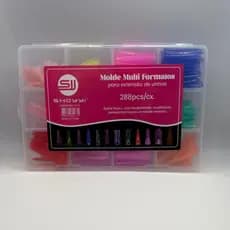 Kit 288 Molde F1 Colorido Shoyyi 12 Formatos Apice Baixo Reutilizavel