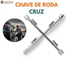 Chave De Roda Cruz Universal Tipo X Reforçada Para Carro Caminhonete