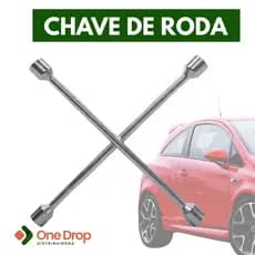 Chave De Roda Cruz Universal Tipo X Reforçada Para Carro Caminhonete Resistente