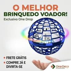 Bola Voadora Spinner Bola Boomerang Mini Drone Com Luz Voador Interativo Infantil Rosa Ou Azul