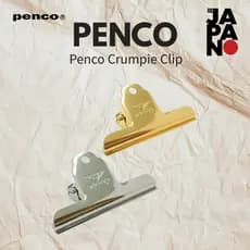 Penco Clampy Clip Ouro Prata Diário/Papelaria Direto Japão