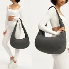 Bolsa crescente acolchoada outono inverno, bolsa esportiva Diagonal de um ombro