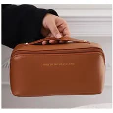Bolsa cosmética para travesseiro de órgão, bolsa de higiene para viagem de grande capacidade