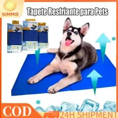 Tapete Gel Refrescante Gelado Pet Cachorro Gato P / M / G