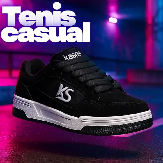 Tênis Casual Masculino Unissex KS Shoes Leve Confortável Estilo Skate Street Urbano 2025 38 Ao 43
