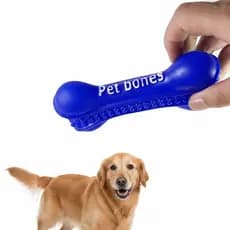 Kit Brinquedo Interativo para Cachorro Osso com Apito