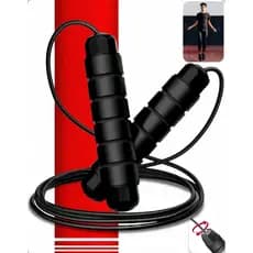 Corda De Pular Speed Rope Rolamento Ajustável Crossfit Academia Fitness Cabo De Aço Treino Profissional