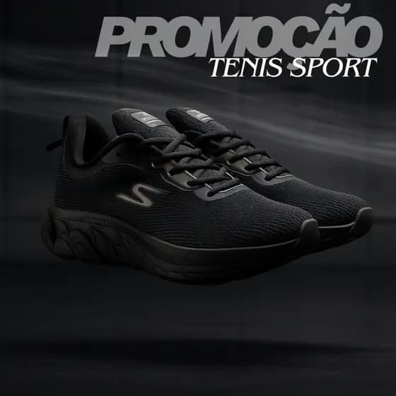 Tênis Masculino Esportivo Sport Corrida Caminhada Academia Leve Confortável Amortecedor Diário
